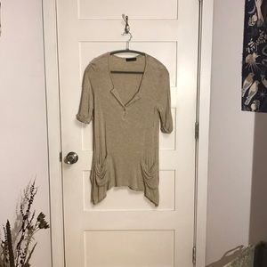 Basic Mid Sleeve Shirt